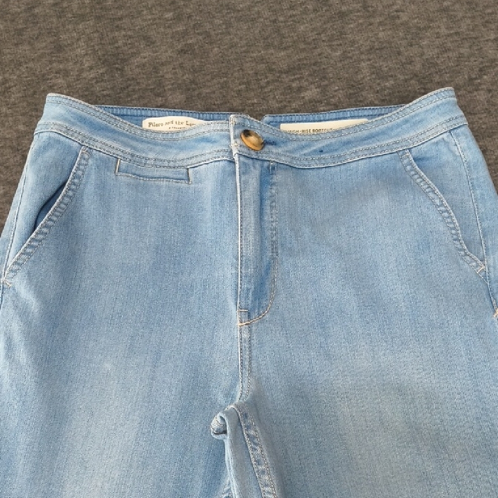 Pilcro and the Letterpress By Anthropologie High Rise Bootcut Jeans Size 29 - Picture 6 of 10